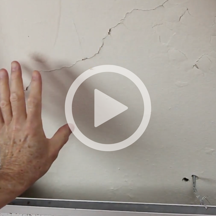 Plaster Ceiling Repair - How to Address Cracks in Plaster in a Ceiling