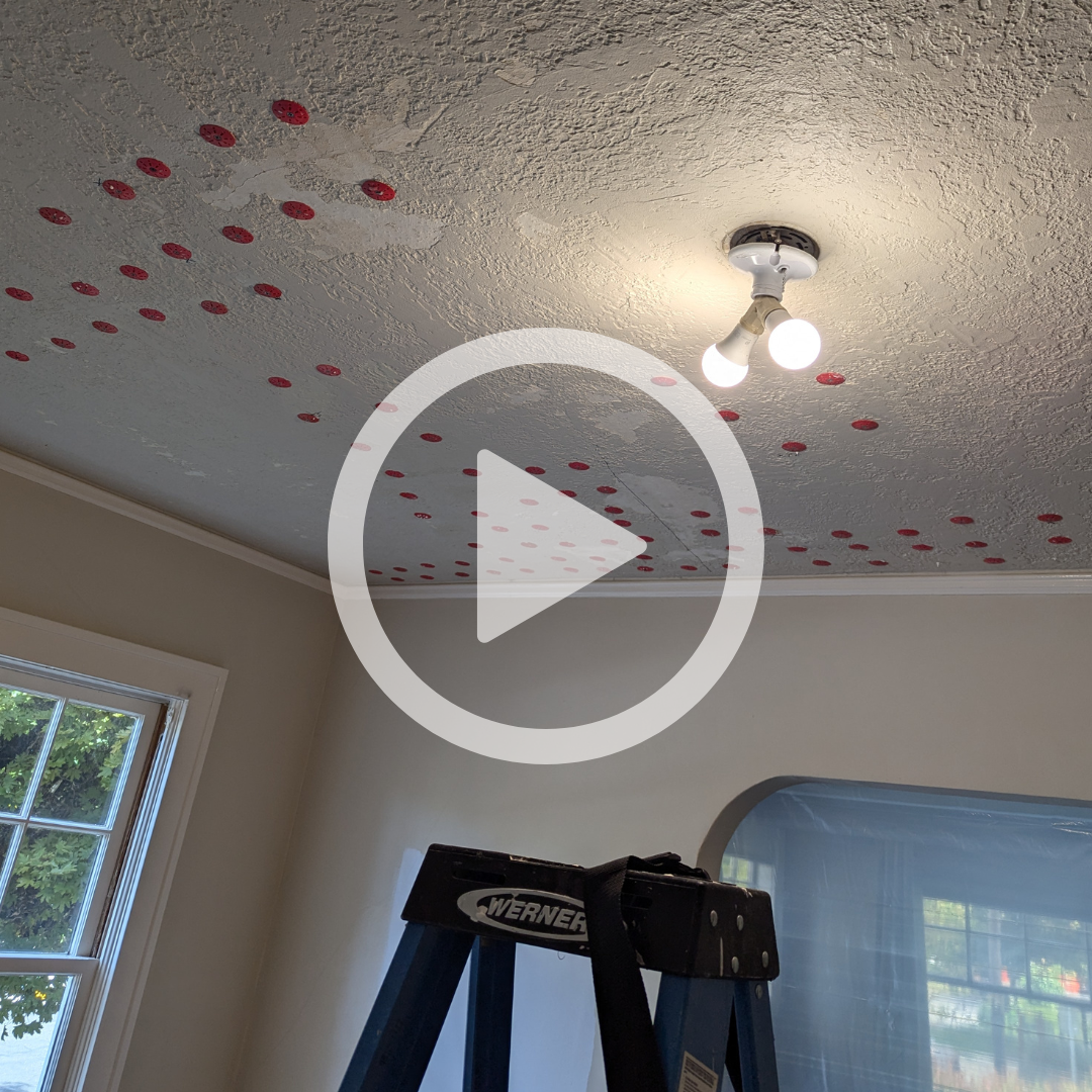 Plaster Repair using Plaster Magic®