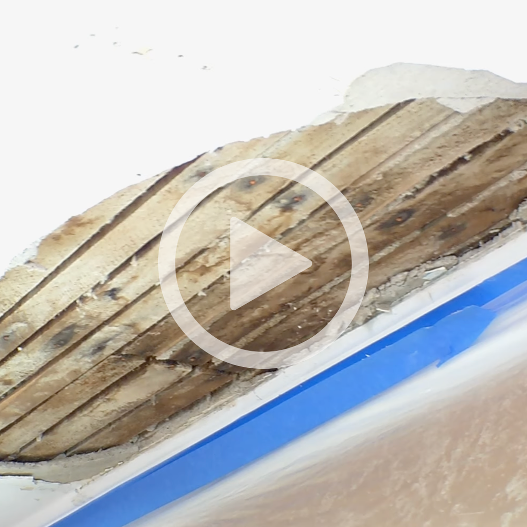 Plaster Magic Ceiling Repair: Part 1