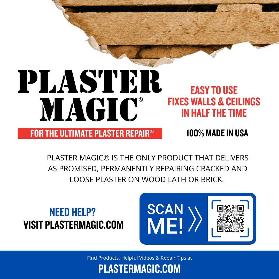 Plaster Magic® Repair Kit Instructions