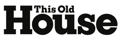 Black 'This Old House' logo on a white background